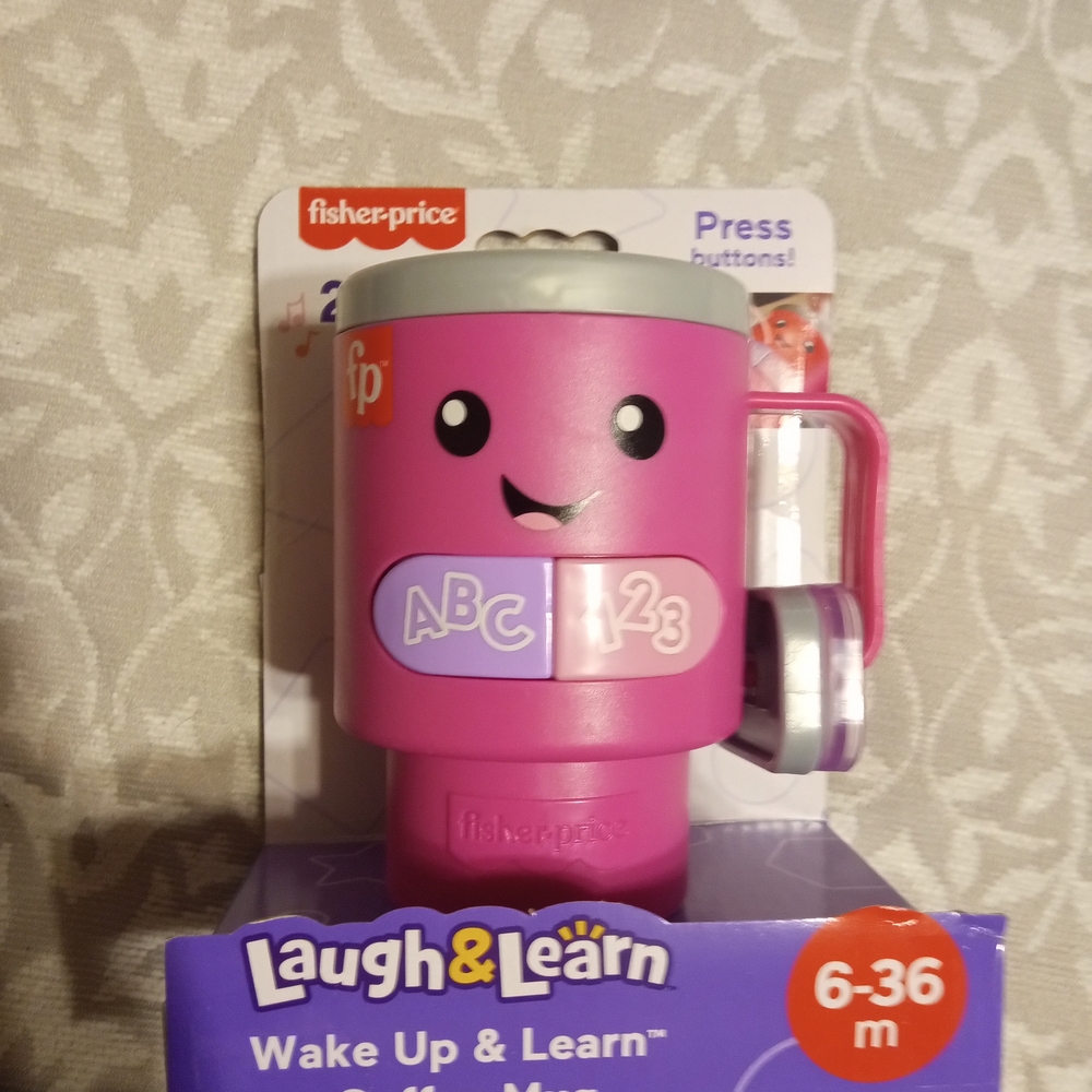 Fisher-Price Laugh & Learn Pink Learning Mug